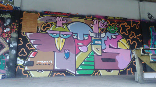 Ptako-Wikingowie Mural