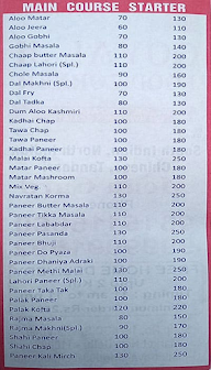 Goyal Ji Foods menu 5