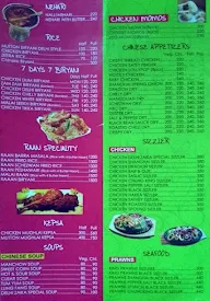 Delhi Zaika menu 1