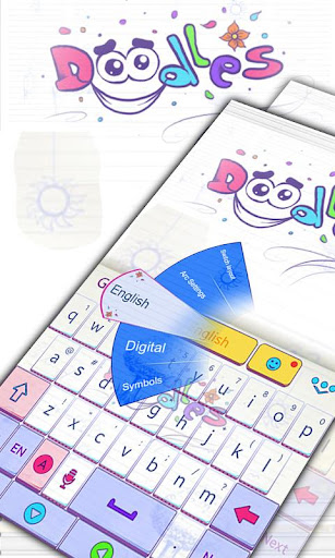 Doodles GO Keyboard Theme