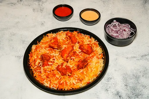 Boneless Chicken Hyderabadi Dum Biryani