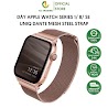 Hàng Chính Hãng - Dây Dành Cho Apple Watch Uniq Dante Mesh Steel Strap Dành Cho Series 1/8/Se Bền Bỉ Thiết Kế Sang Trọng Độc Lạ