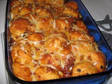 Turkey and Biscuit Casserole-Mexican style