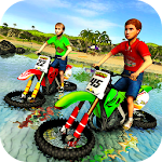 Cover Image of Download Kids Water Surfer Motorbike Racing - Beach Driving 1.1 APK