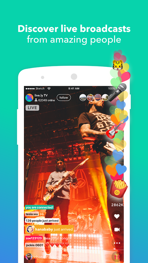   live.ly – Capture d'écran 