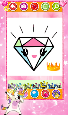 Diamond Coloring & Drawing for kidsのおすすめ画像3