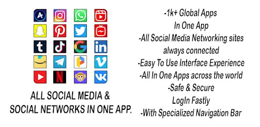 All Social Media Networks Hub