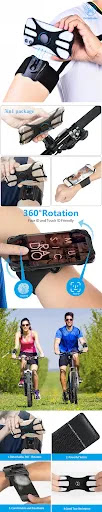 Title 1, Detachable Swivel Arm Wrist Strap Sports Phone ...