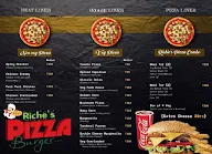 Riches Pizza Burger menu 4