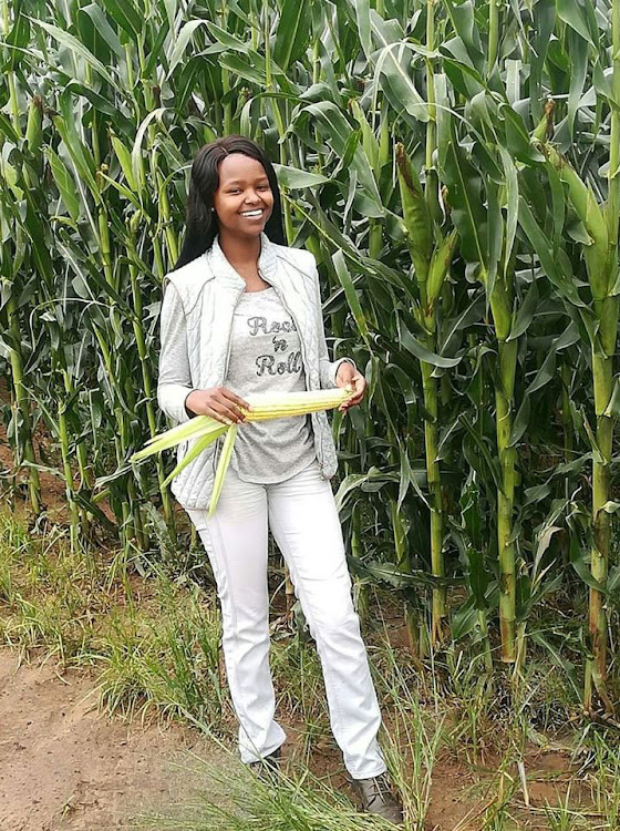 Njabulo Mbokane, emerging farmer.