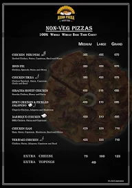 Auro Pizza menu 3