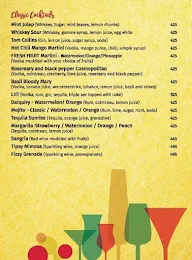 Salt - Indian Restaurant Bar & Grill menu 3