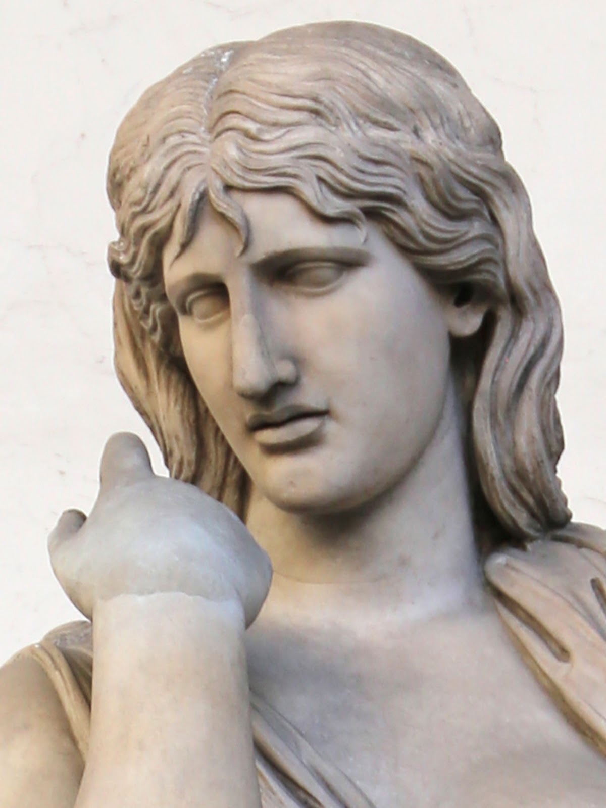 Thusnelda statue in Loggia dei Lanzi, Florence (detail)