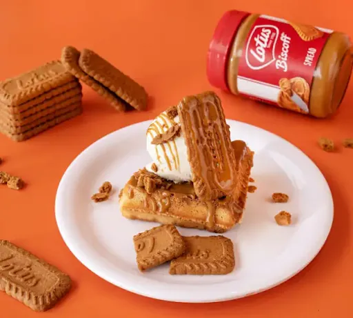 Lotus Biscoff Waffle