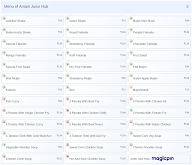 Amani Juice Hub menu 3