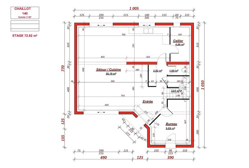  Vente Terrain + Maison - Terrain : 560m² - Maison : 140m² à Fourqueux (78112) 