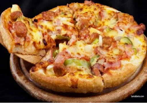 Chicken Kabab Pizza