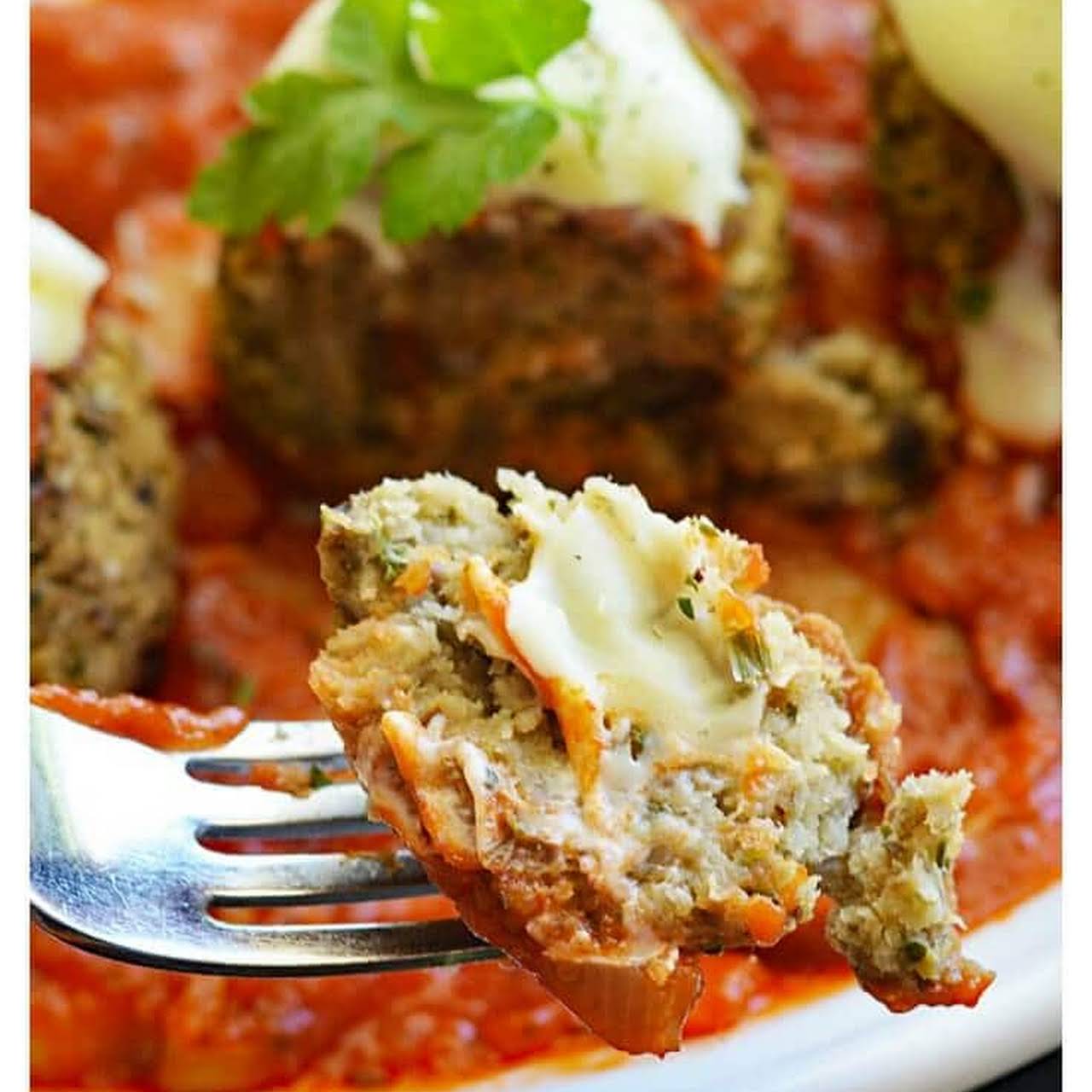 Vegan Eggplant Meatball Marinara