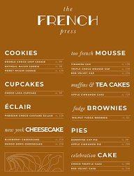 The Fresh Press menu 2