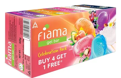 Fiama Gel Bar Celebration Pack 625 Gm