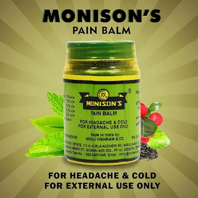 MONISONS PAIN BALM 25GM