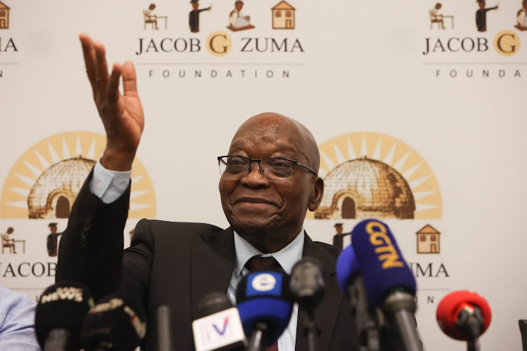 Ex-president Jacob Zuma is still among South Africa's most popular leaders, according to a survey. File photo.