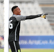 Amajita goalkeeper and captain Khulekani Kubheka. 