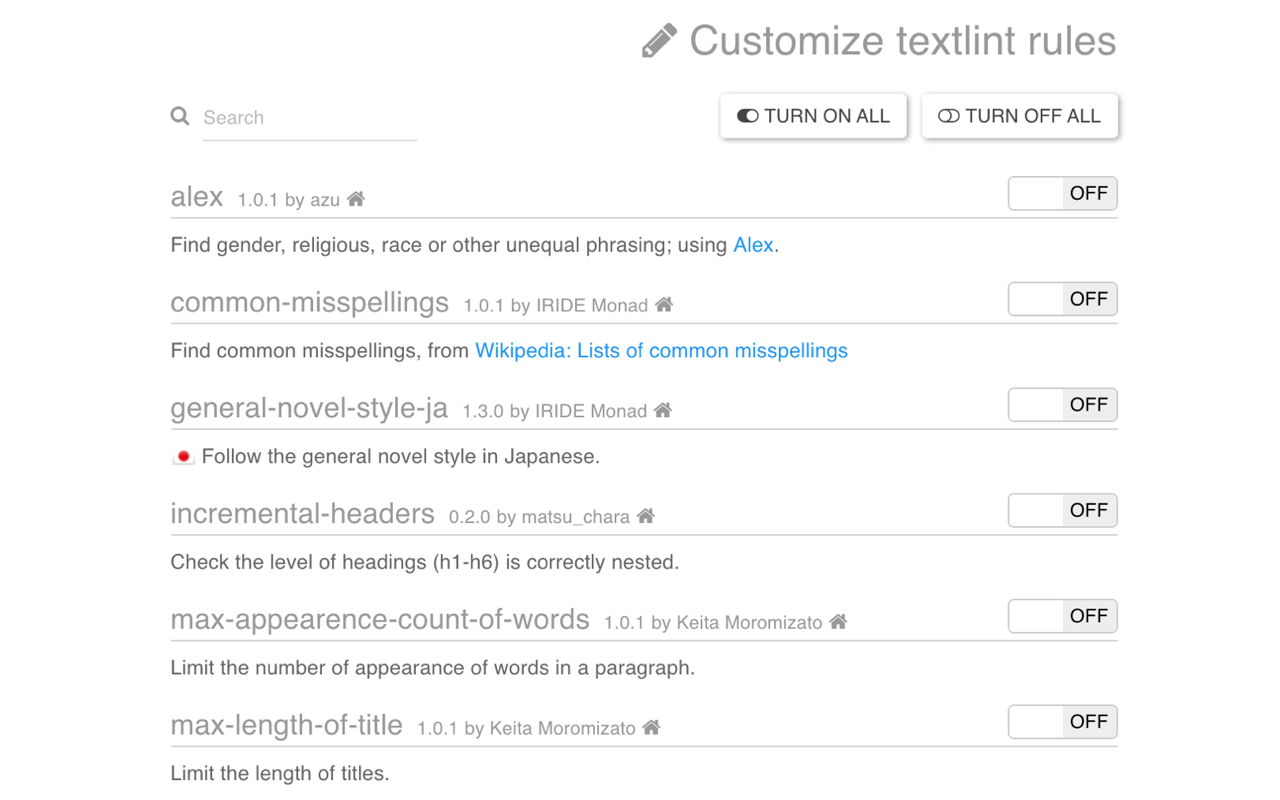 textlint: Proofreader Preview image 2