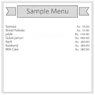 Lakhi Sweet Shop menu 1