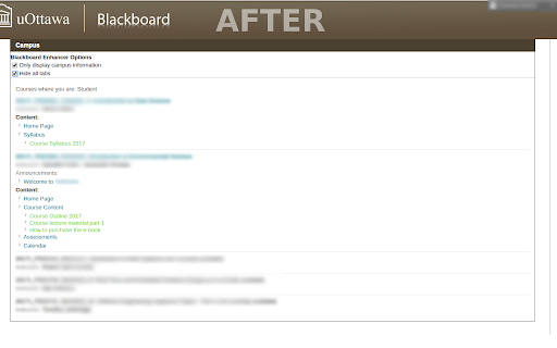 Blackboard Enhancer