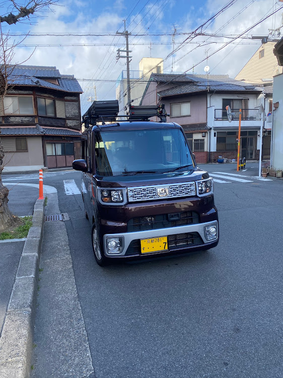 ウェイクのY.STYLE・インバーター取付・ACCにかます・沖縄は半袖かっ！・こっちは雪に関するカスタム事例の投稿画像8枚目