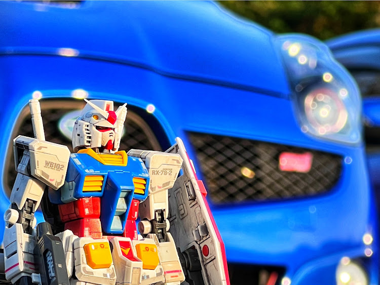 インプレッサ WRX STIのフォロワーさんありがとう！・フォロワーさんとコラボ・もちやオフ・ガンダムコラボ・SUBARUに関するカスタム事例の投稿画像6枚目