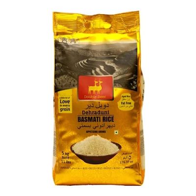 Double Deer Basmati Rice - 5 kg