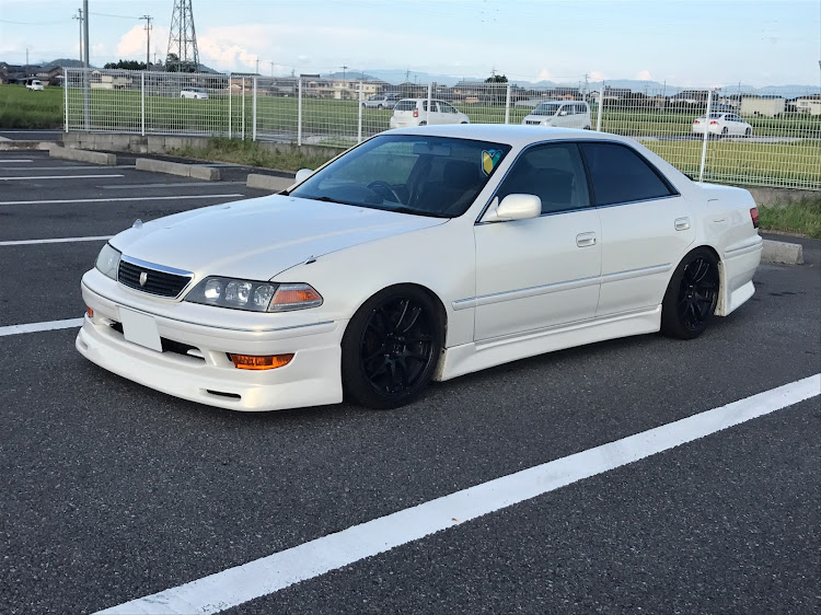 JZX100チェイサー　Vertex フロントハーフスポラー