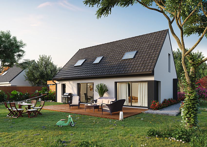 Vente maison neuve 4 pièces 107.28 m² à Villiers-le-Sec (95720), 377 900 €