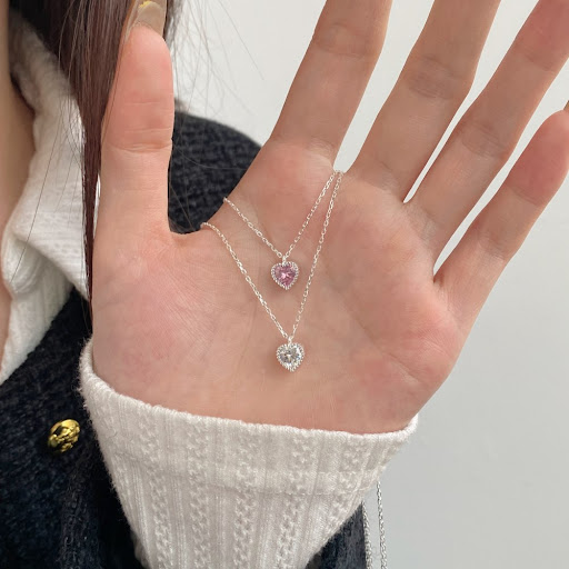Title 5, Fashion Love Light Luxury S925 Sterling Silver ...