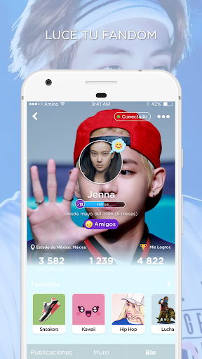 Taehyung Amino para BTS V