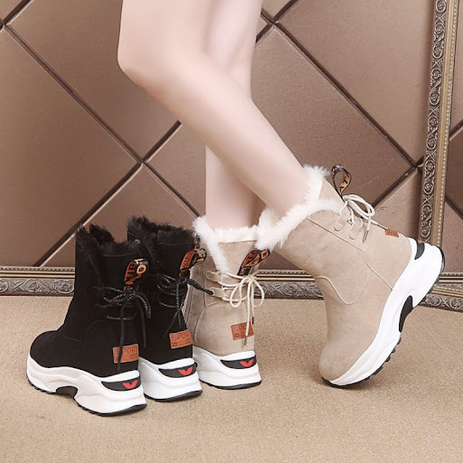 Title 5, Thickened Non-Slip Northeast Cotton Boots keep ...