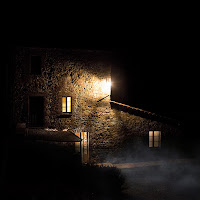 Borgo Medievale di notte di 