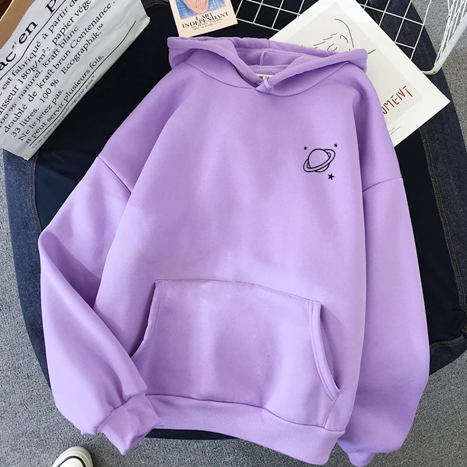 Fleece-gefütterter Kapuzenpullover für Damen Herbst Winter Mantel Übergroße Größen Warme und bequeme Jacke für kalte Tage