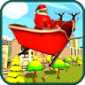Flying Santa Christmas Gift 3D icon