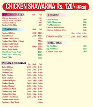 Turrant menu 1