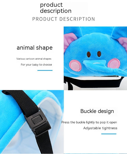 Title 6, Cartoon Animal Baby Toddler Anti-collision Hat....