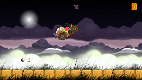 Android application Alien Ride screenshort