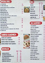 Siddhivinayak Fast Food menu 1