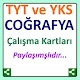 Download Coğrafya Çalışma Kartları TYT ve YKS For PC Windows and Mac 1.0