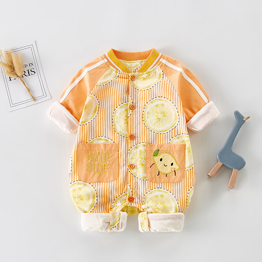 Title 3, Short-Sleeved Romper for Baby, Unisex, Net Red ...
