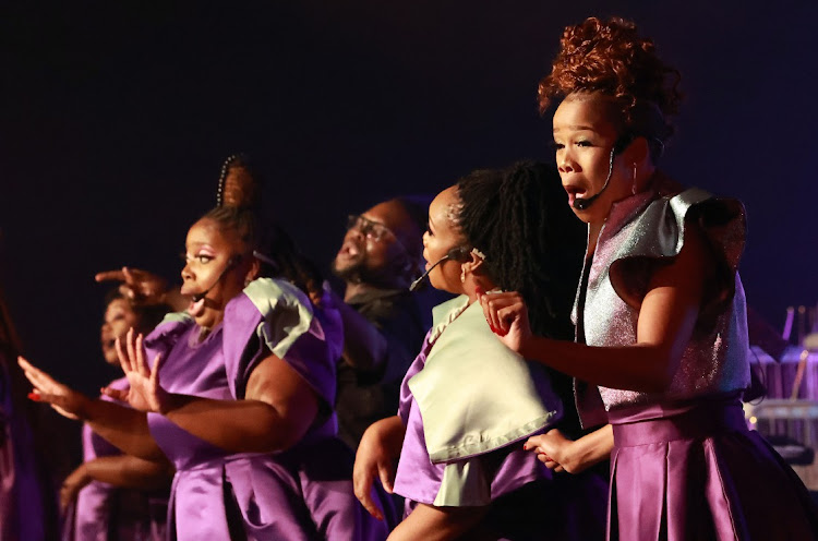 MTN Joyous Celebration during the third edition of Restoration – Imvuselelo show at Emperors Palace, Johannesburg on Saturday night.