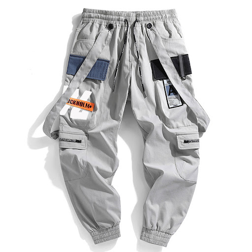 Title 3, Hong Kong Style Casual Trousers Overalls for Ma...