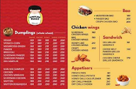 Dumpling Hut menu 1